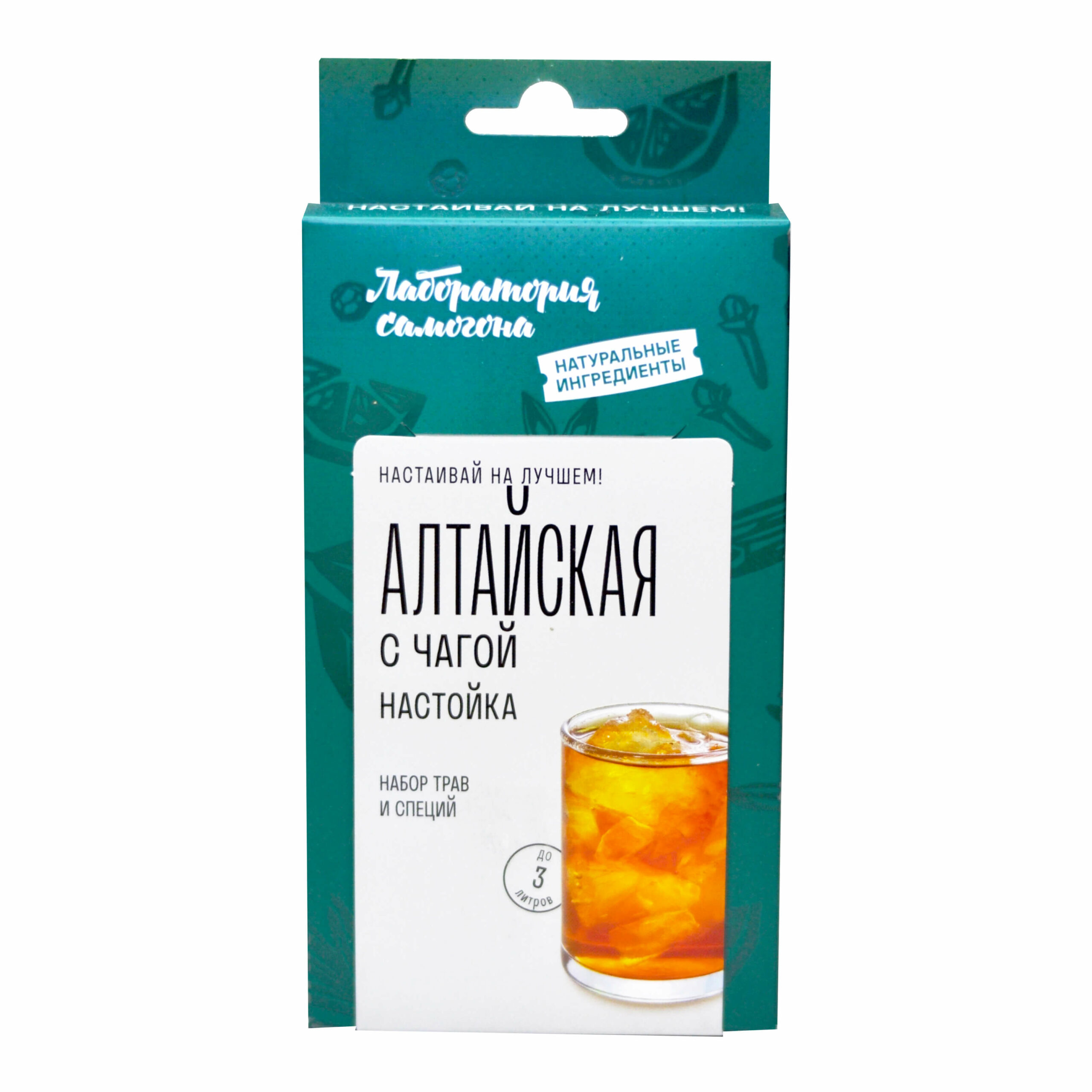 Алтайская с чагой Лаборатория самогона, набор для настойки