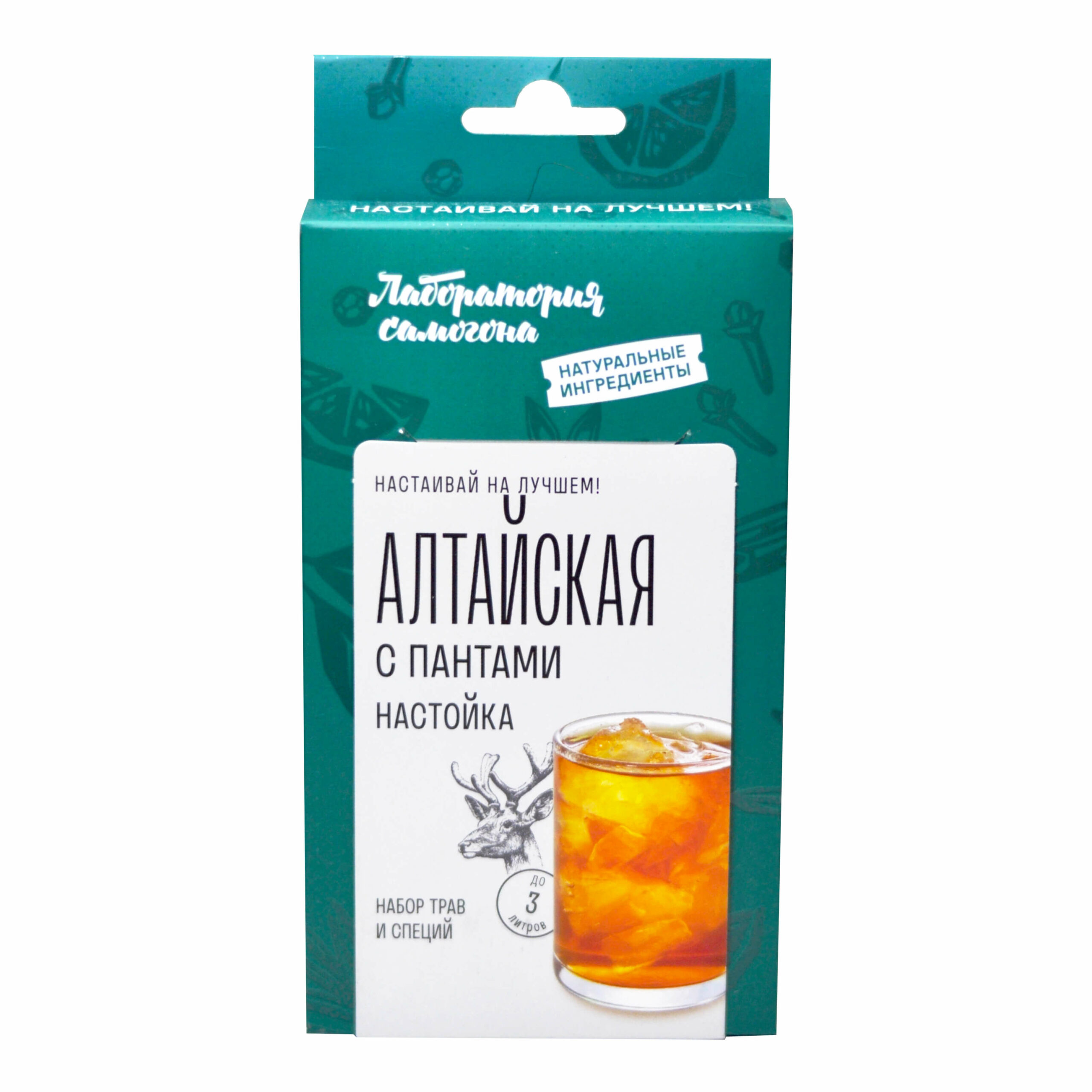 Алтайская с пантами Лаборатория самогона, набор для настойки