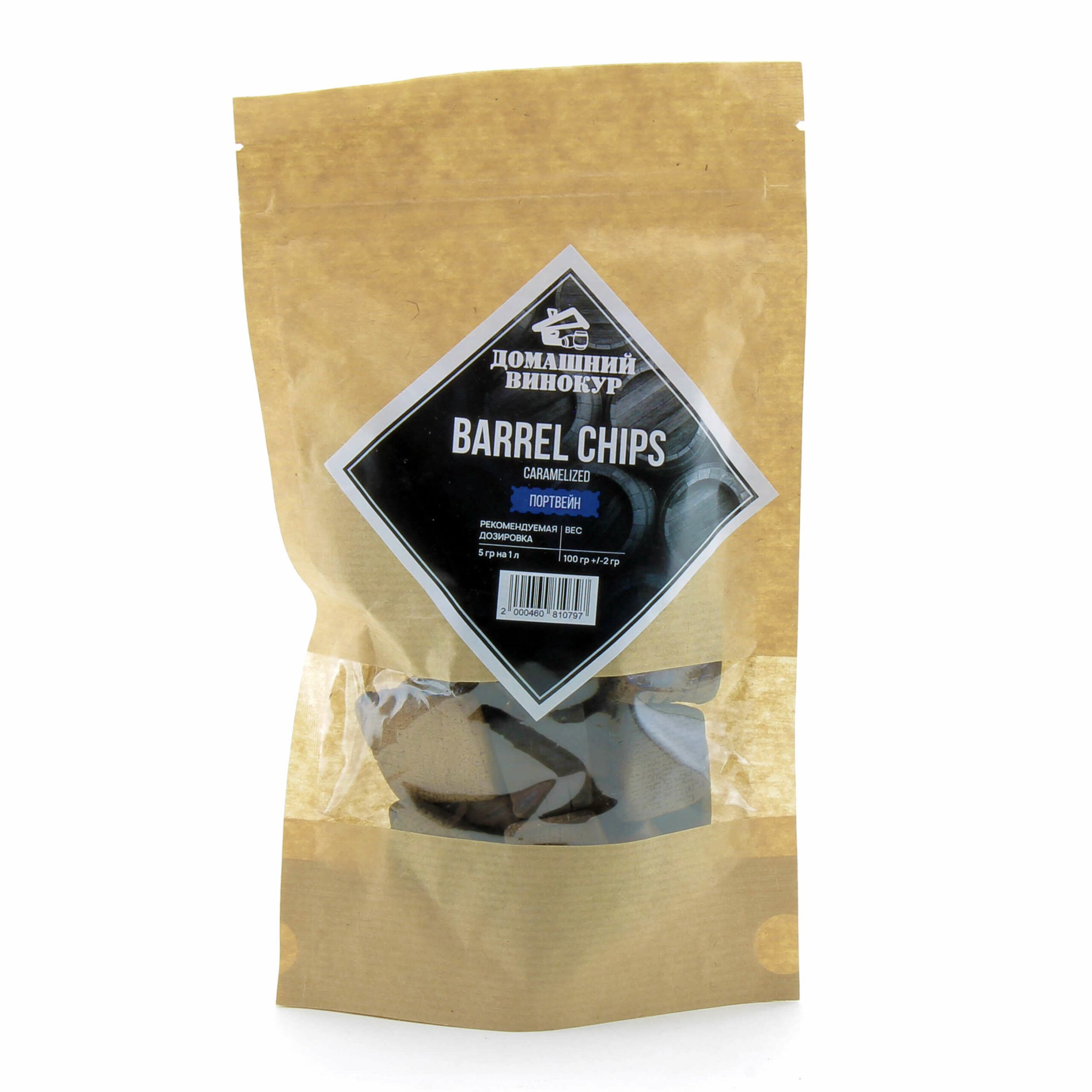 Чипсы BARREL CHIPS Caramelized ПОРТВЕЙН 100г