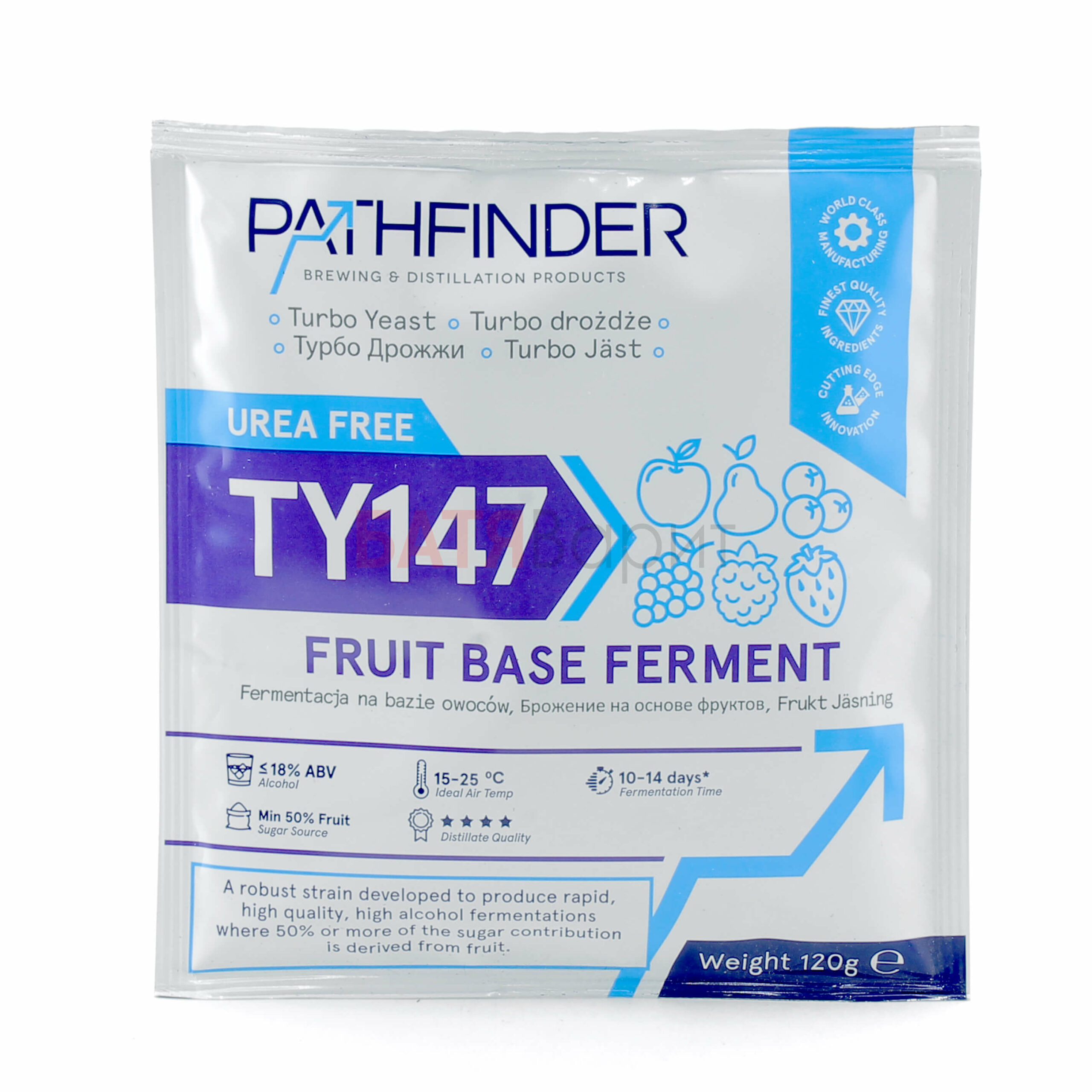 Турбо дрожжи для фруктов Pathfinder Fruit Base Ferment, 120г