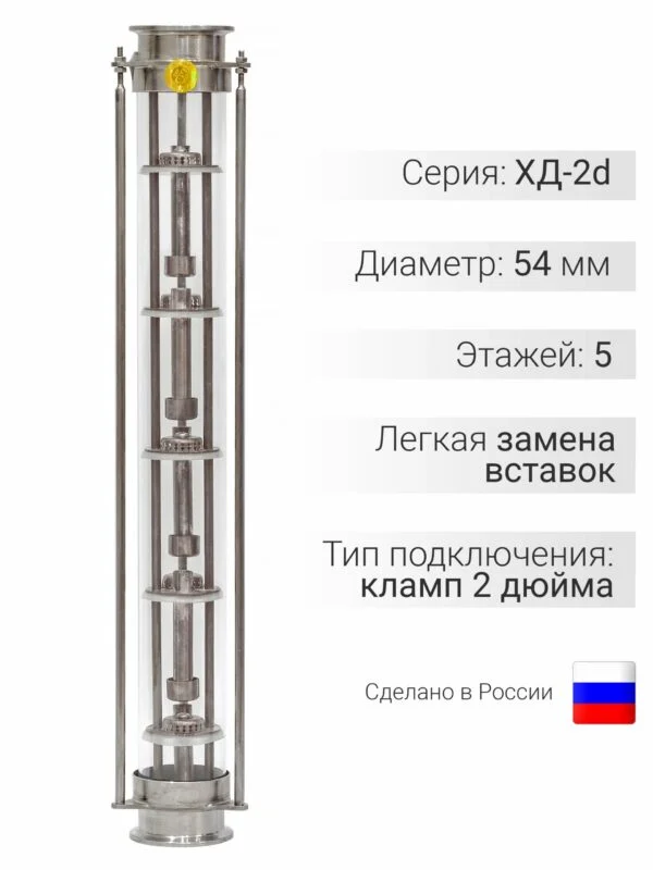 Колпачковая колонна ХД-2d-500