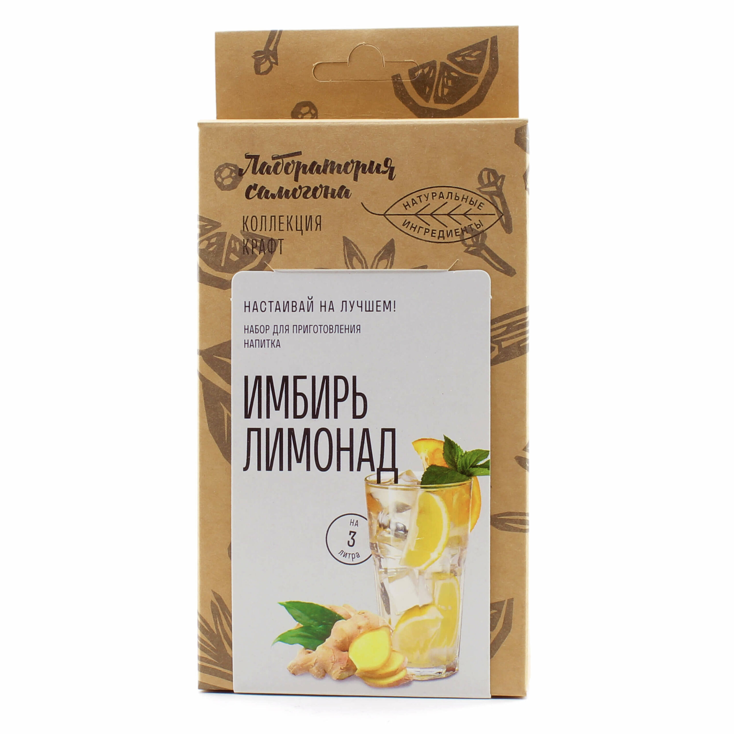 Набор для приготовления лимонада Имбирь, СамоЛаб