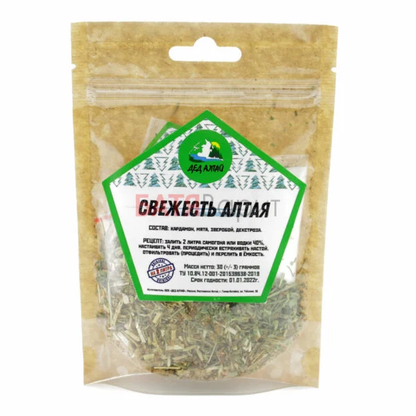Свежесть Алтая Дед Алтай, набор трав и специй