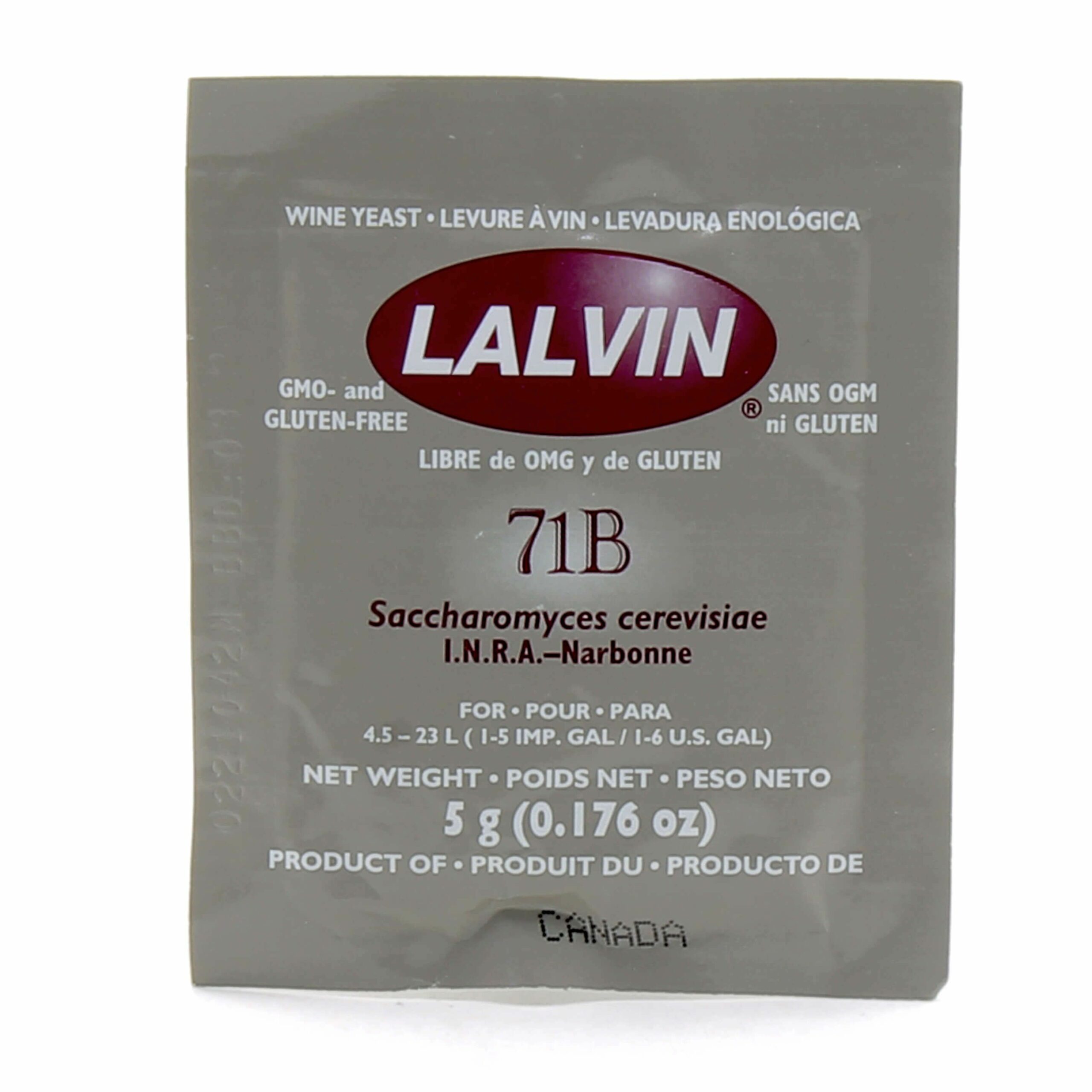 Винные дрожжи Lalvin 71B, 5г